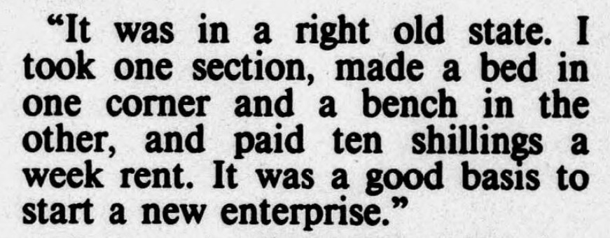 1995, Robert Welch quoted in an article from the Birmingham Daily Post (Craftsman with a silver touch)