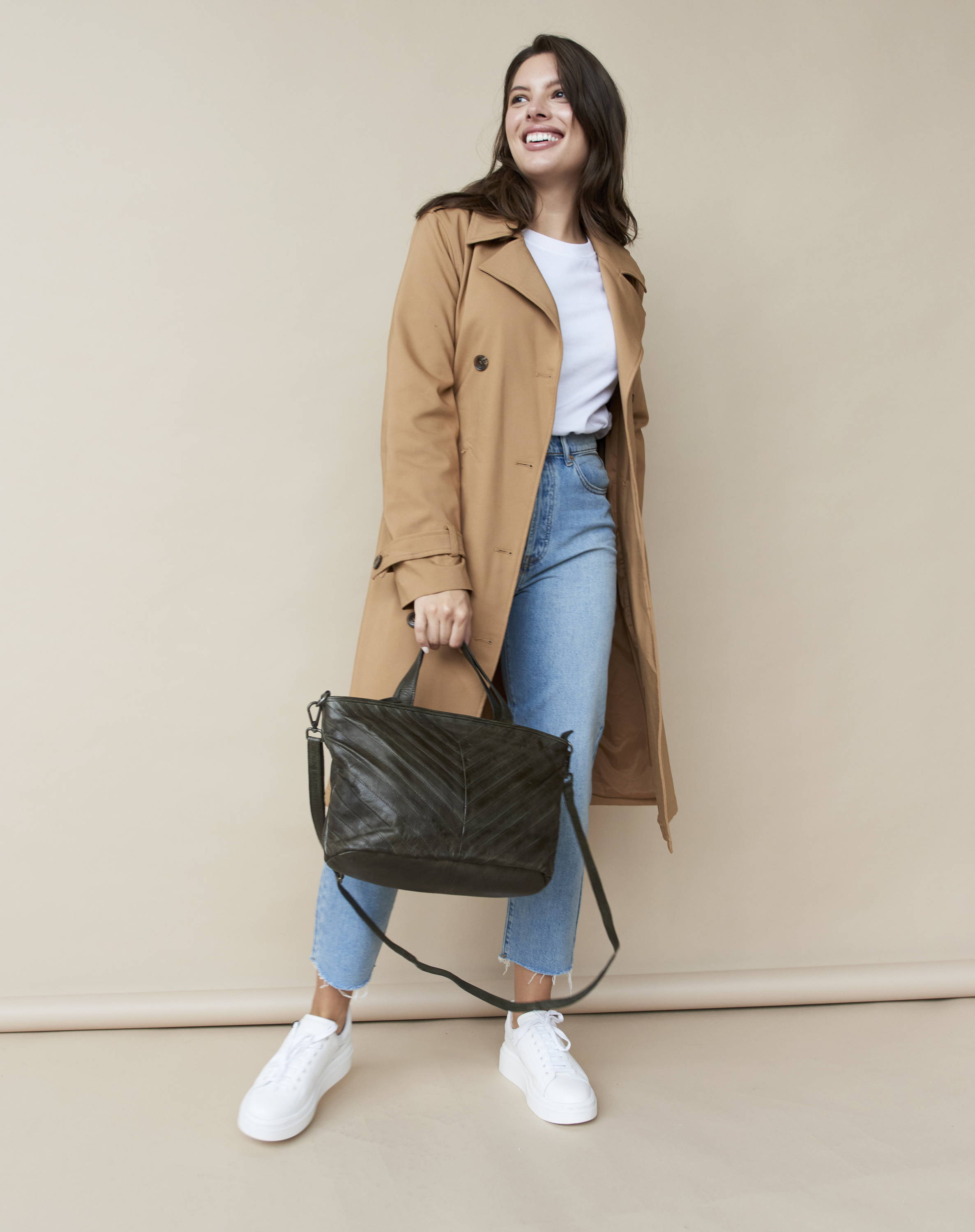Black leather tote bags | The Morgan Tote Latico Leathers