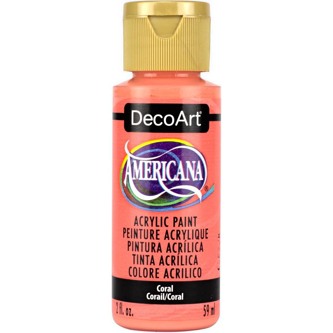 Coral Americana Acrylics DA346-3 2 ounce bottle