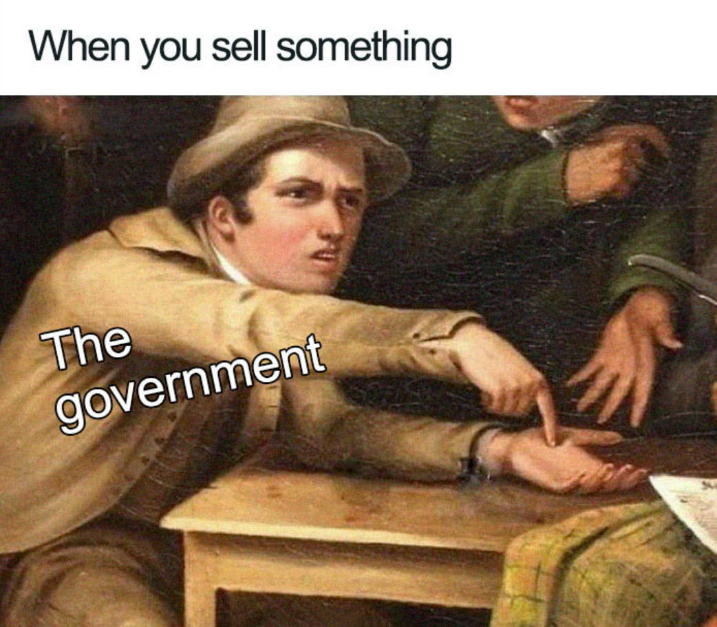 Sales Tax Meme
