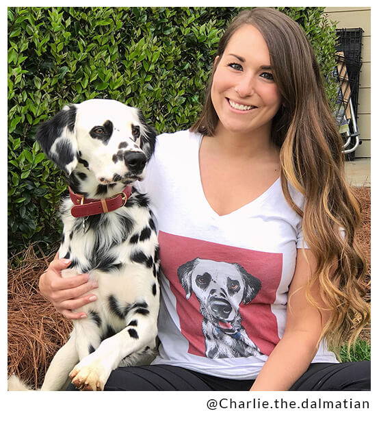 dalmation influencer