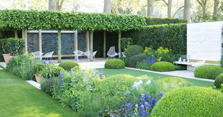 De moderne tuin