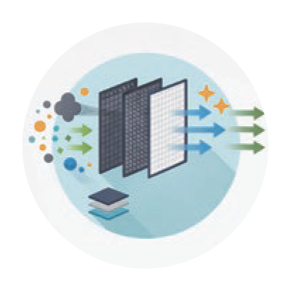 Air purification system UAC-3000 removing solder fumes in electronics assembly environment