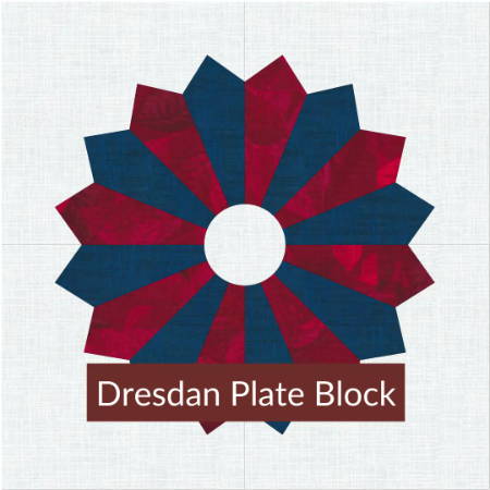 Dresden Plate Quilt Block