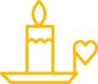 More hours per candle icon