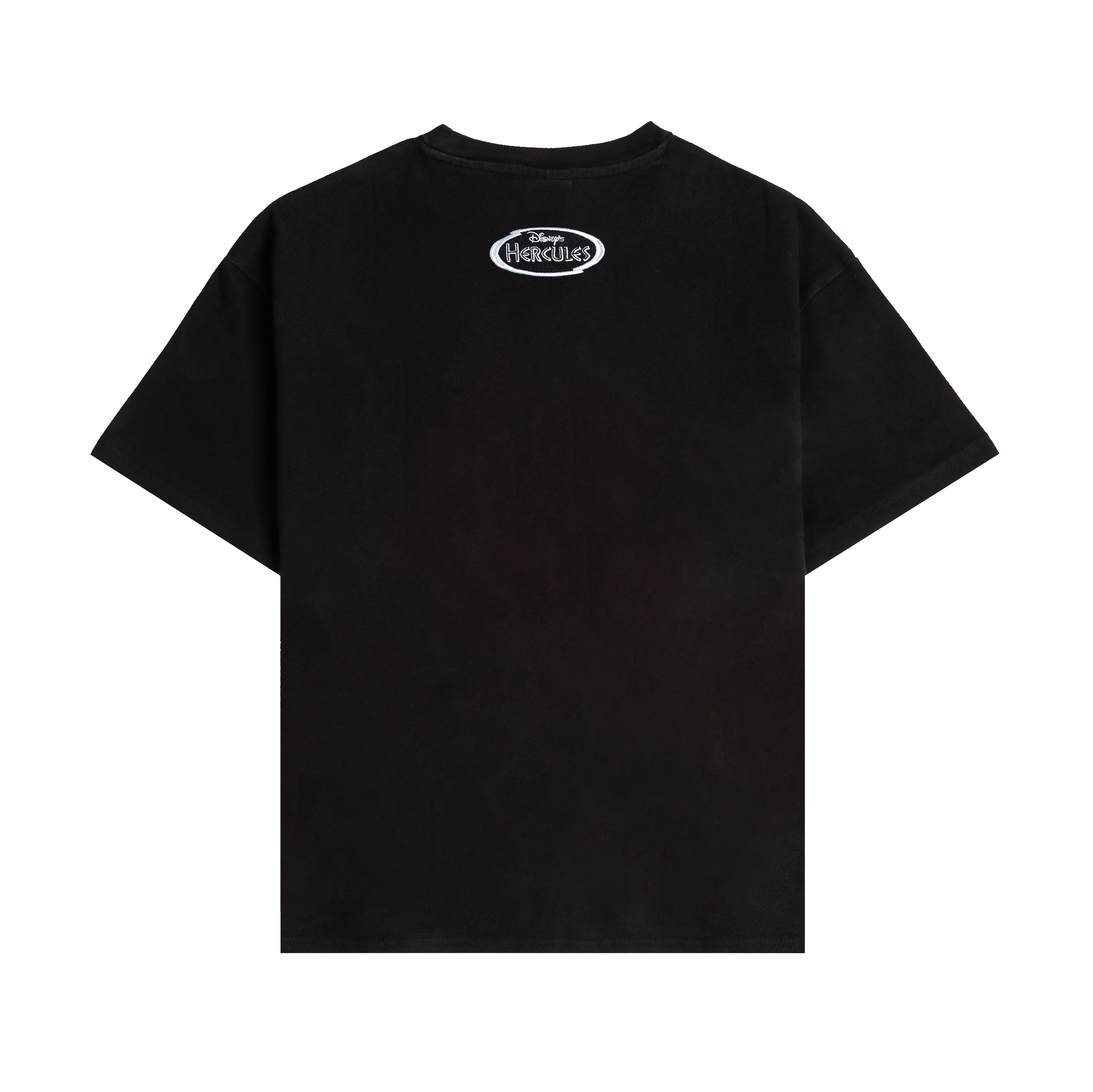 Graphic t-shirt featuring a monster with multiple tentacles and a warrior.