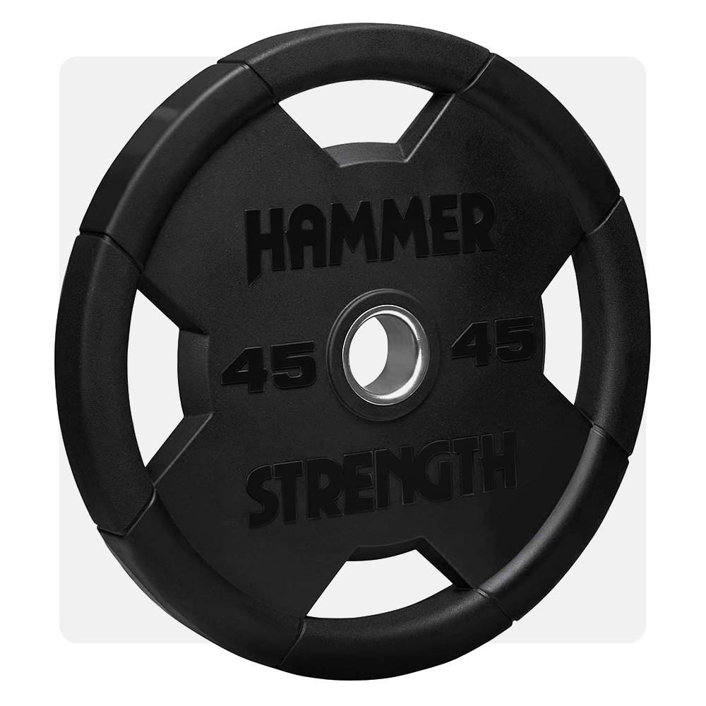 Hammer Strength Rubber Olympic Plates