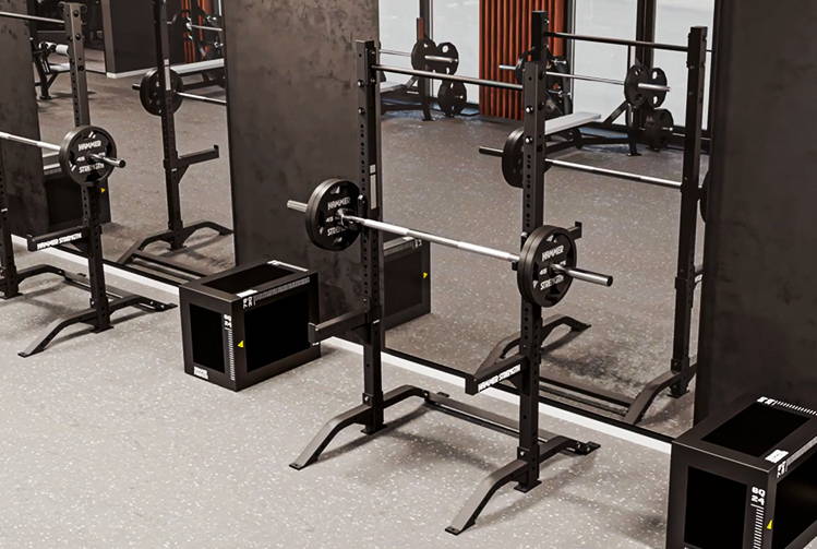 Athletic NX Squat Stand in Commercial Gym