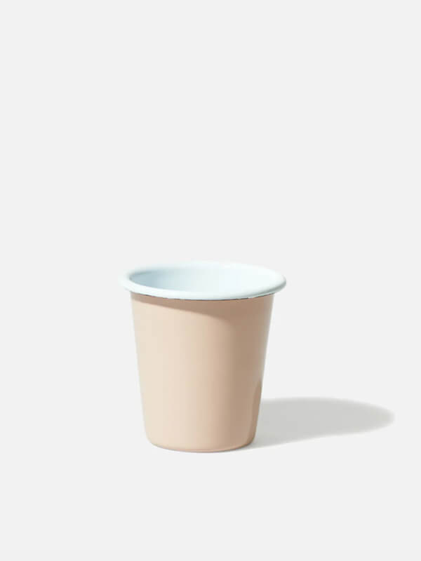 A product image of the Falcon Enamelware Marie Rose Tumbler.