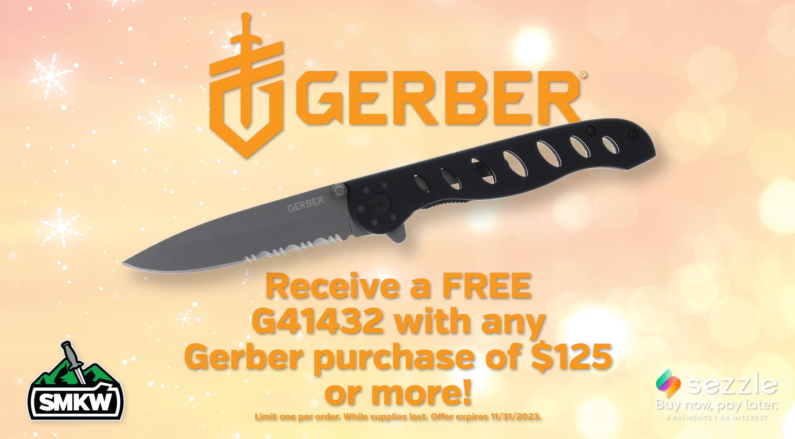 Free Cold Steel Axis Machete with $200 Cold Steel purchase.