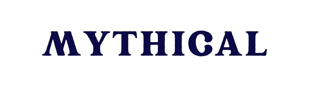 Blue text with the word 