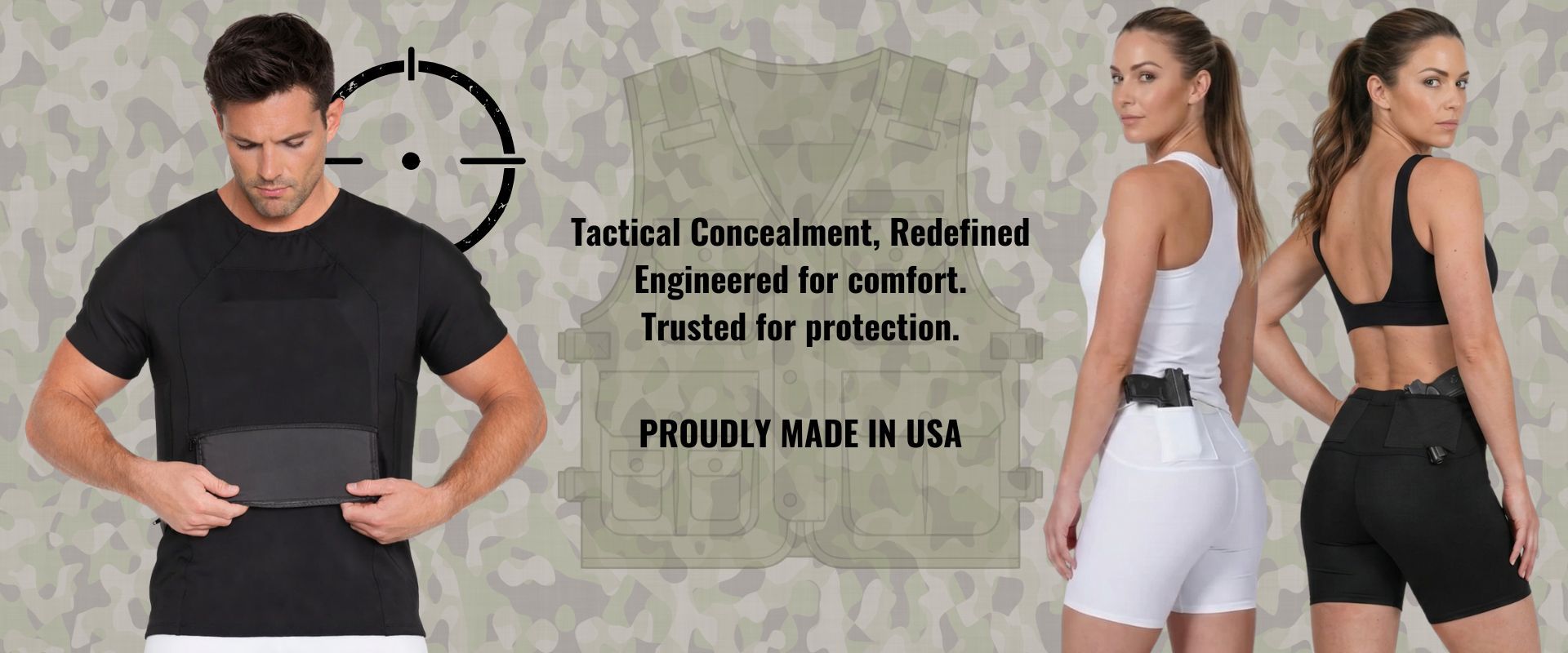 TACTICAL CONCEALMENT CARRY HOLSTER GUN