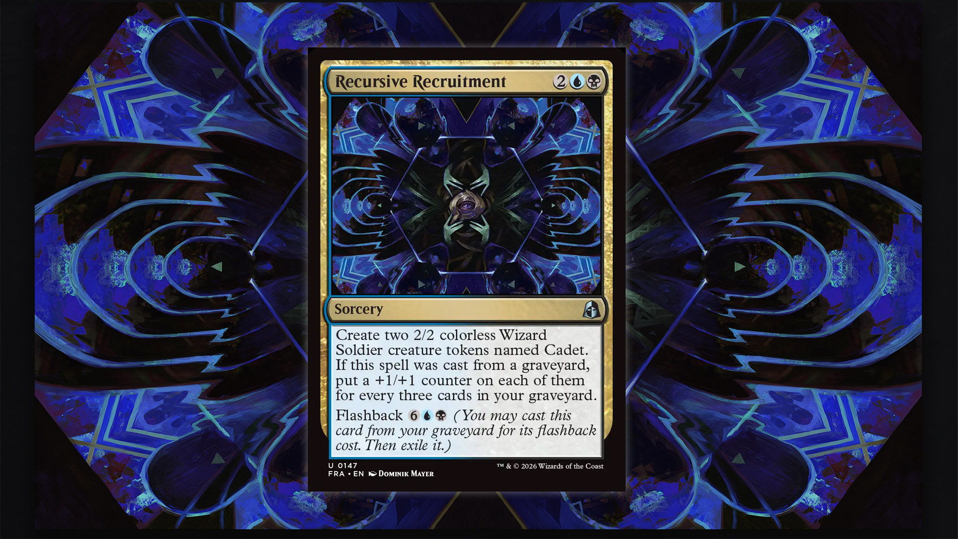 Recursive Recruitment from MTG Reality Fracture.