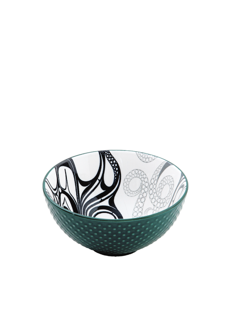 Porcelain Art Bowl (Small) - Octopus (Nuu)