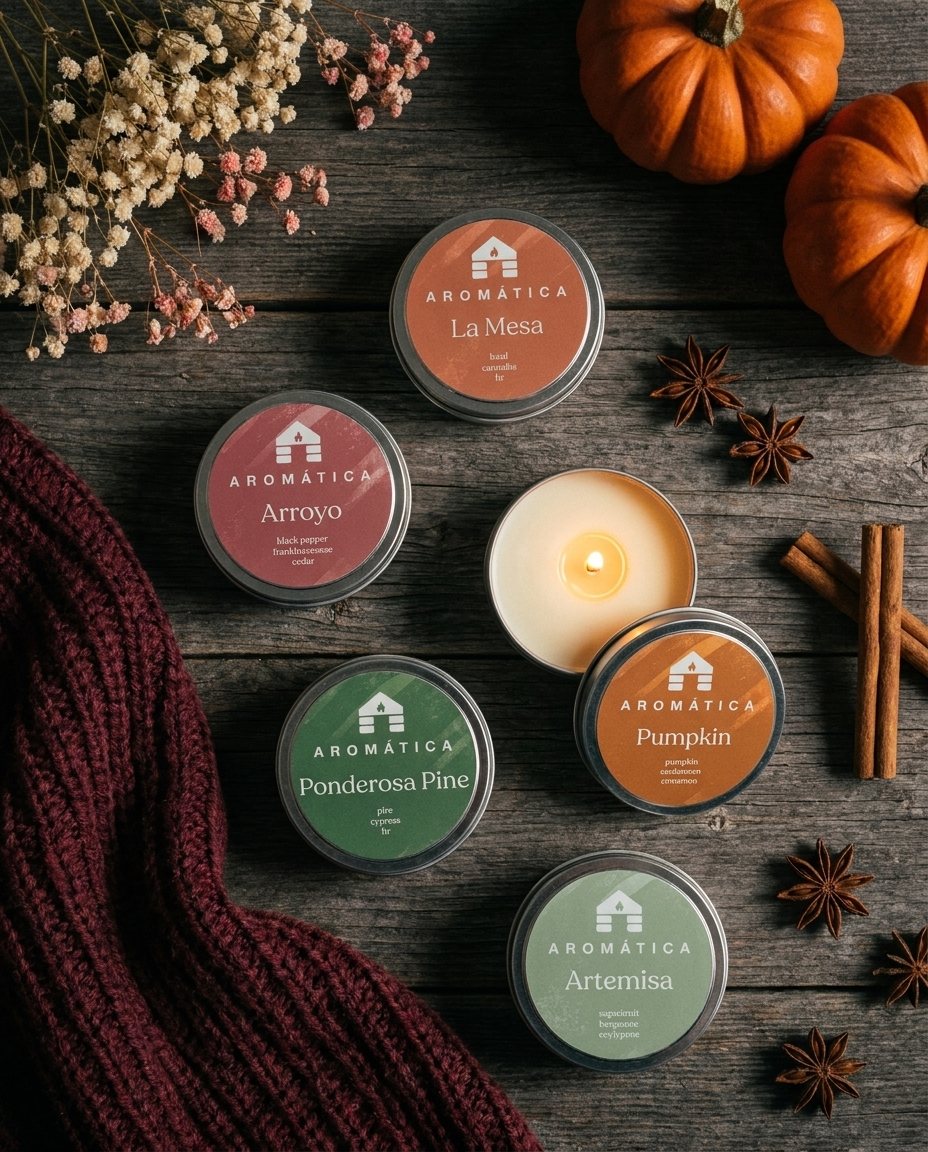Bluecorn candles for your friends