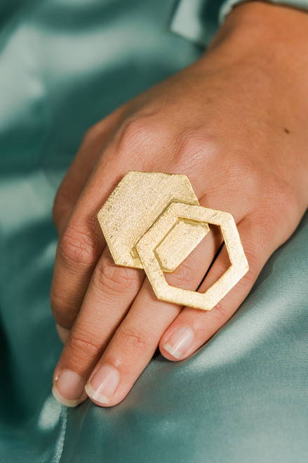 brass-hexagon-ring