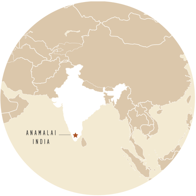 Anamalai India map