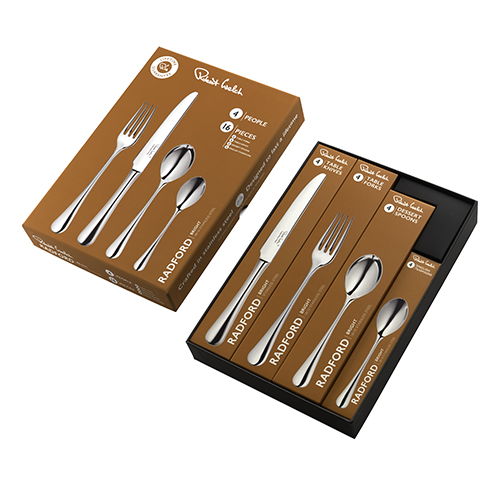 Radford Bright 16-piece Cutlery Set Packaging