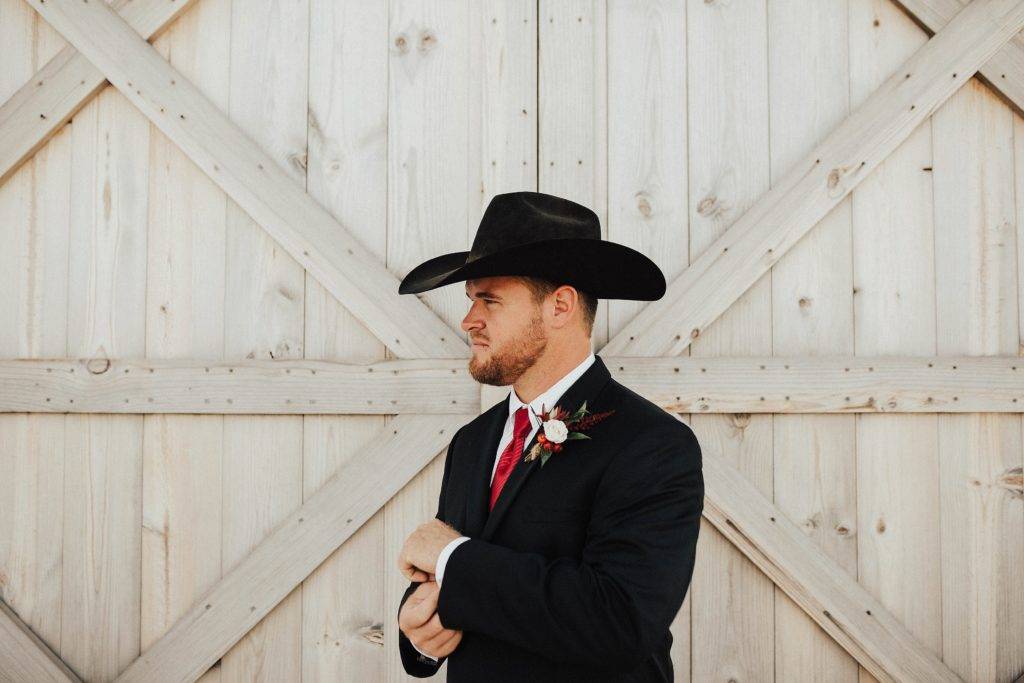 western wedding mens attire