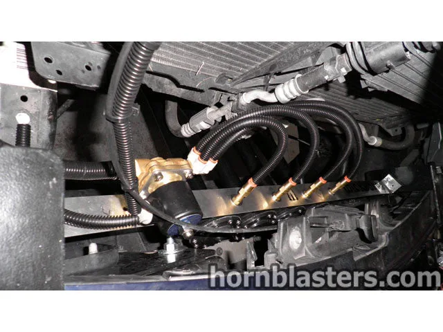 Wicked Customs's 2010 Ford F150 SuperCrew Cab Train Horn Install