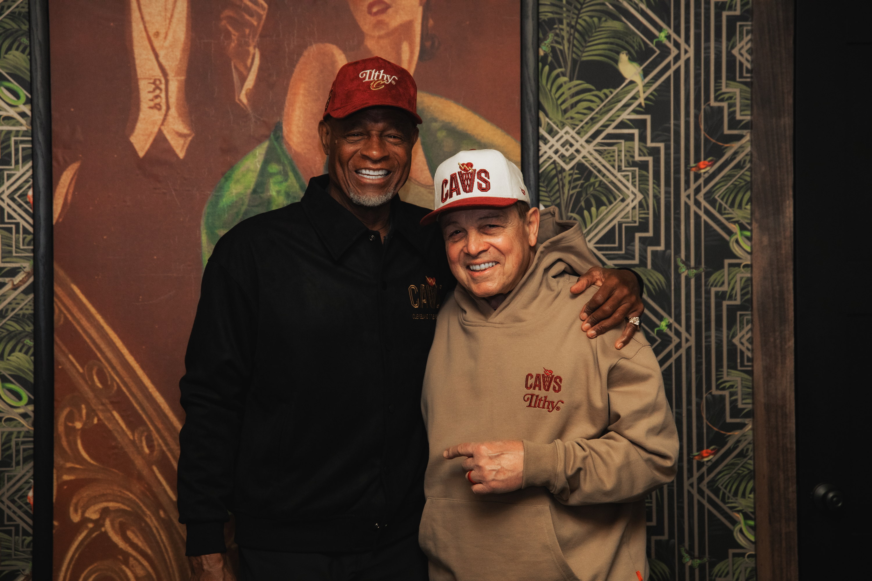 Austin Carr & Mike Fratello for Cavs x Ilthy