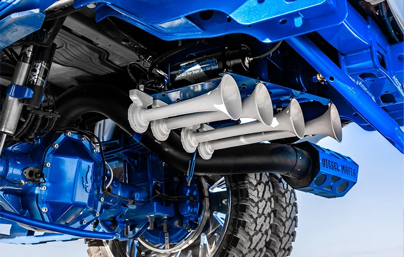 JJ's 2022 Ford F350 Train Horn Install