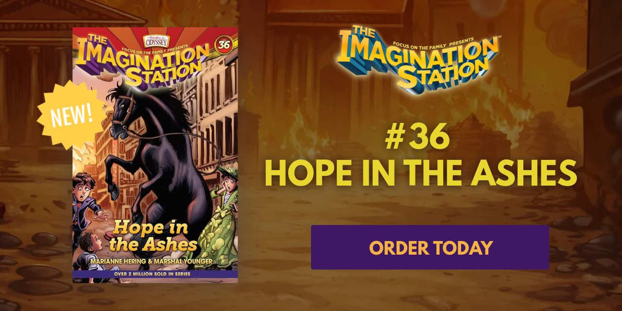 Imagination Station #36 Hope in the Ashes Mobile Banner