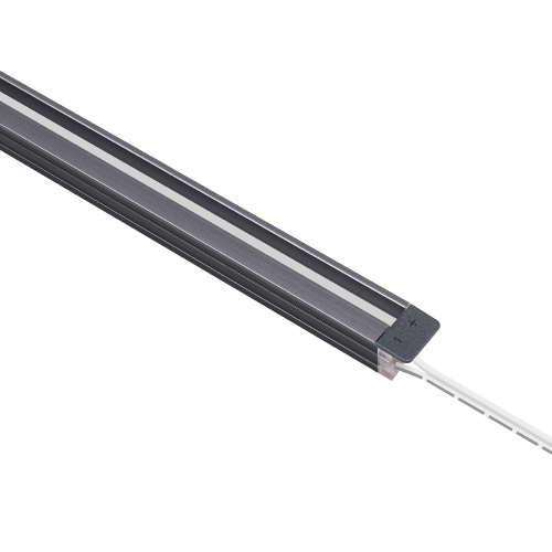 A sleek, modern light fixture on a white background.