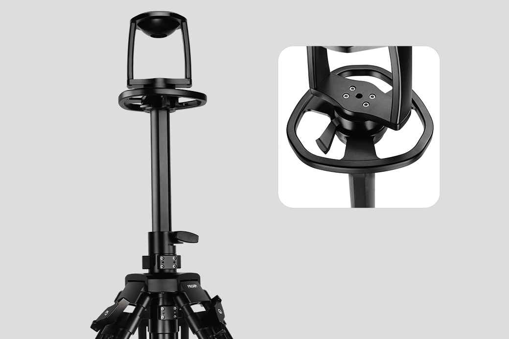 Proaim 5.6ft Air-Controlled Pedestal Stand with 100mm Bowl Camera Mount & Ground Spreader