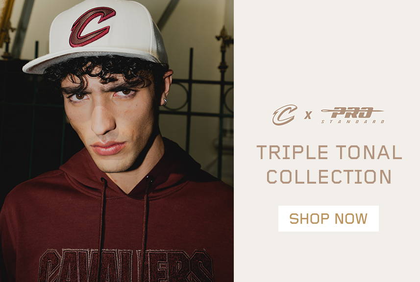Upgrade your look with premium Cavs apparel by Pro Standard including the Triple Tonal Collection!