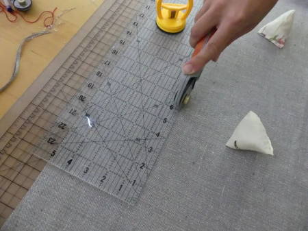 Cut Using a Ruler and Rotary Cutter
