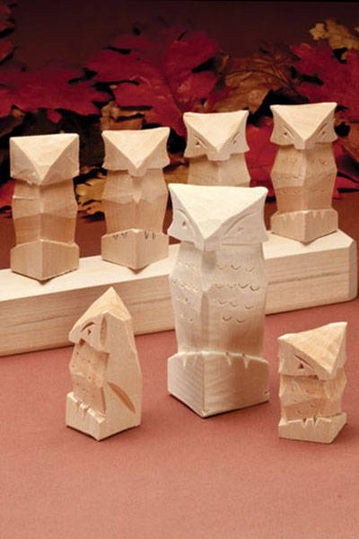 5 Minute Owl Whittling Project –