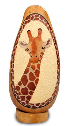 Giraffe Gourd Vase