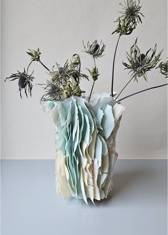 Elin Ruist Porcelain Art Vase