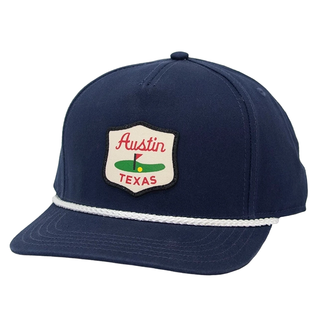Navy blue cap with 