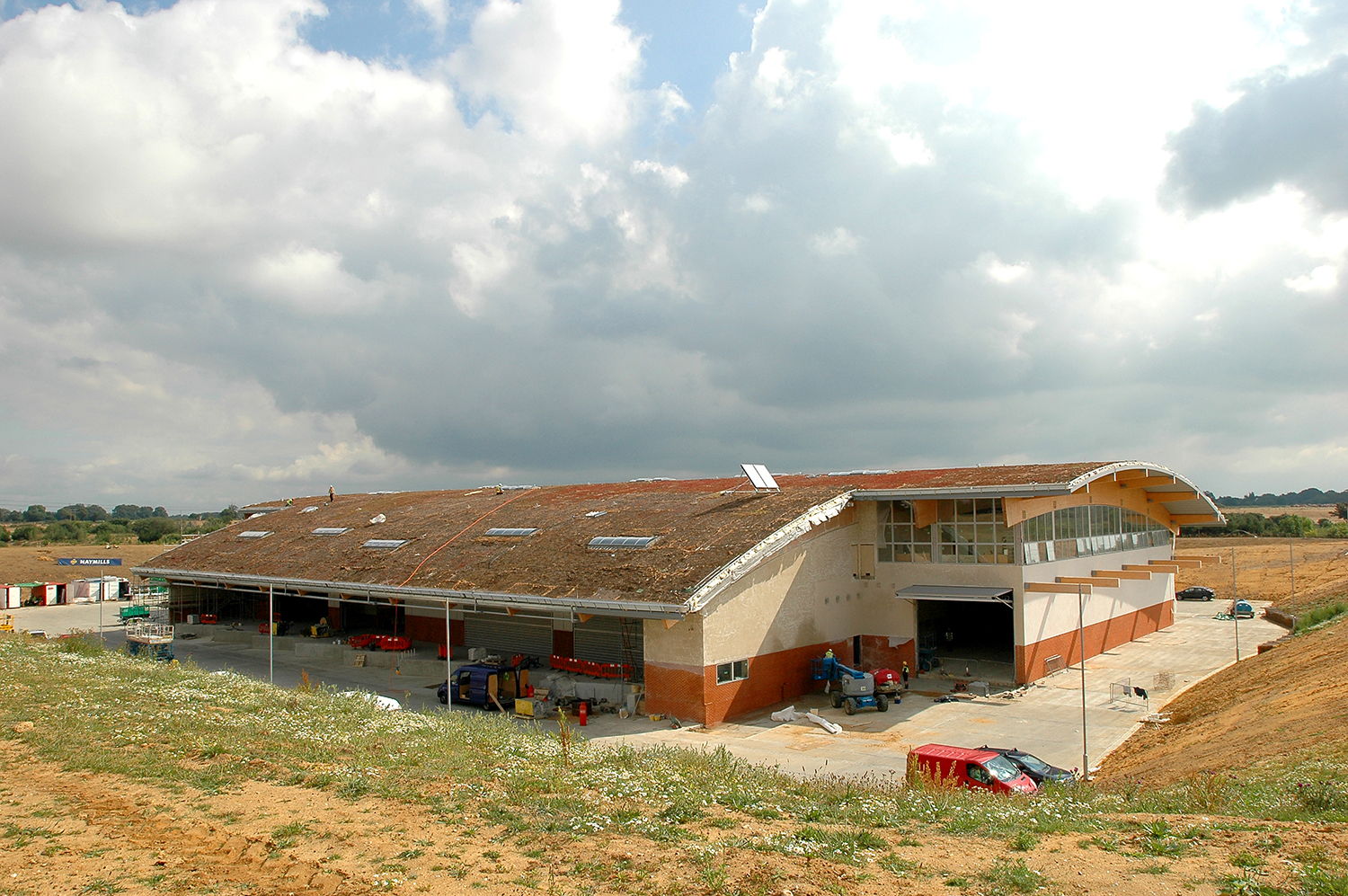 Completed Adnams Distribution Centre.