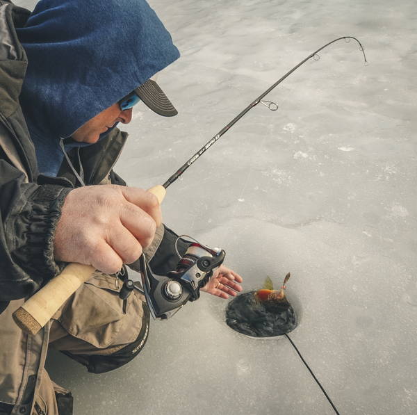 Elevate Hardwater Performance with G. Loomis IMX-PRO Ice Rods – G