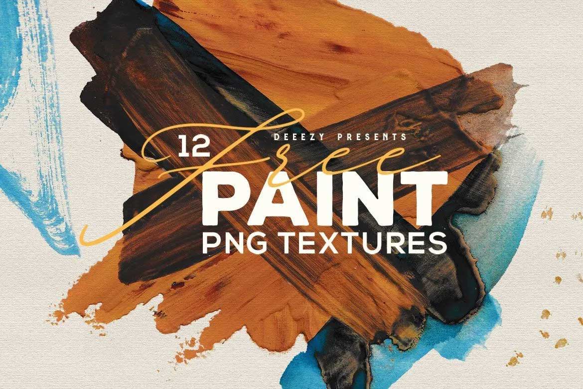 Free vintage paint texture PNGs