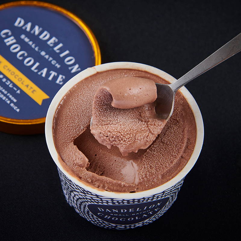 【Dandelion Chocolate （ダンデライオン・チョコレート）】サンフランシスコ発 Bean to Bar チョコレート専門店から「アイスクリーム＆ソルベ」をWEB限定で販売！