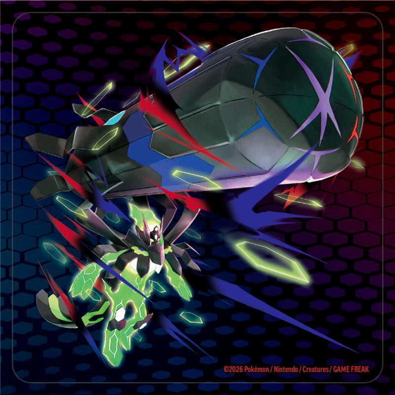 The sticker from the Mega Zygarde ex Premium Collection