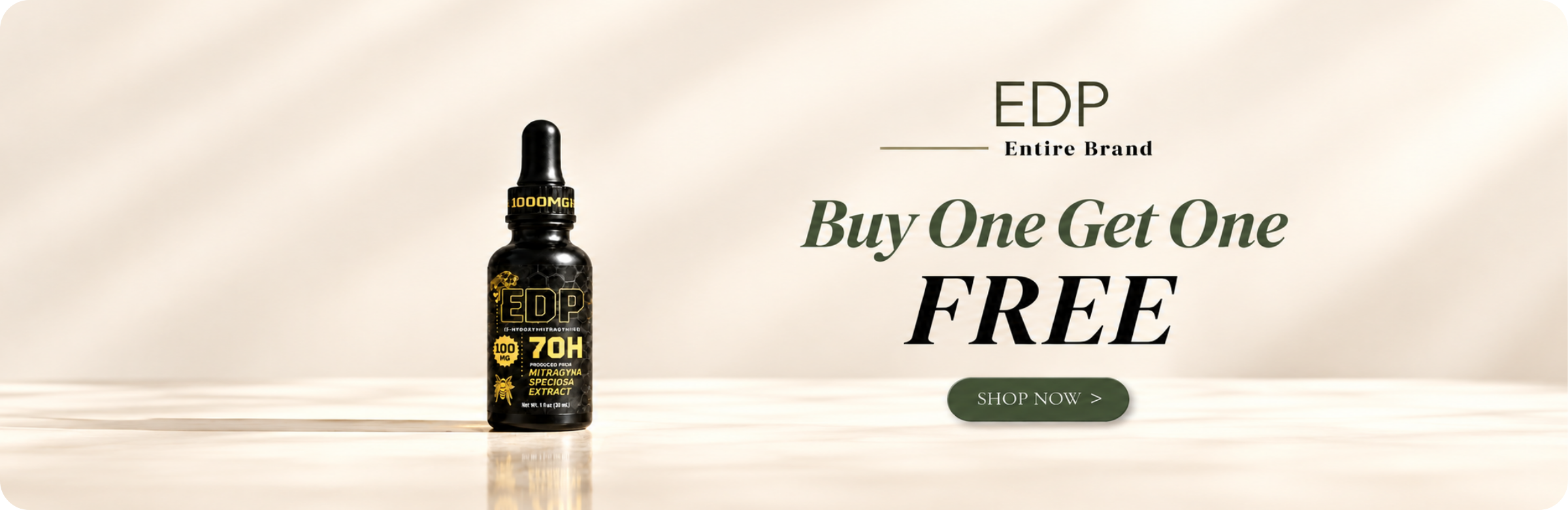 Bottle of EDP with 