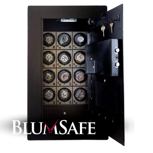 Blum safe product and logo
