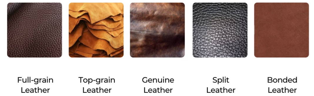 Different Types of Leather 
