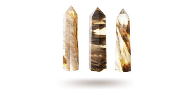 mars quartz wands