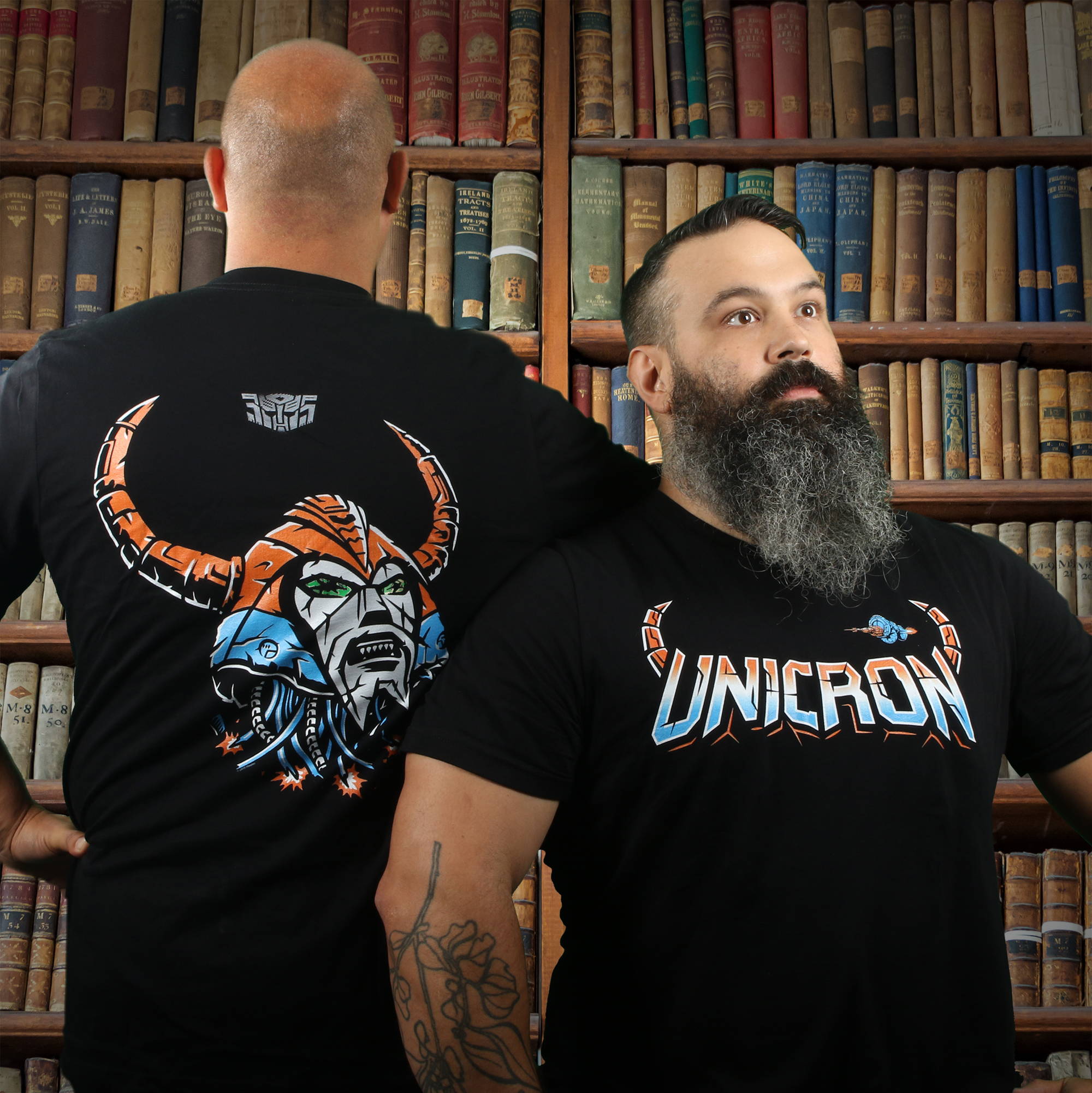 Unicron Horn Logo Floating Head 35th Anniversary Short-Sleeve T-Shirt