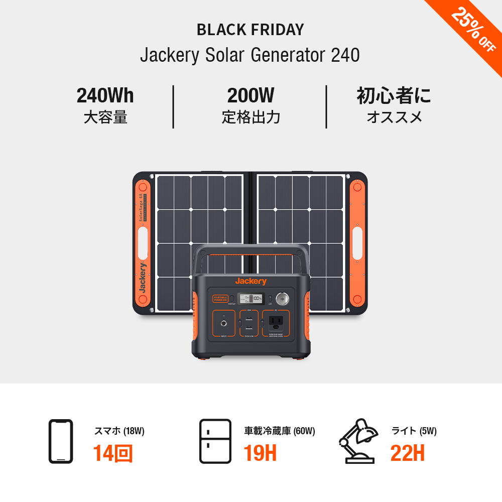 Jackery Solar Generator240
