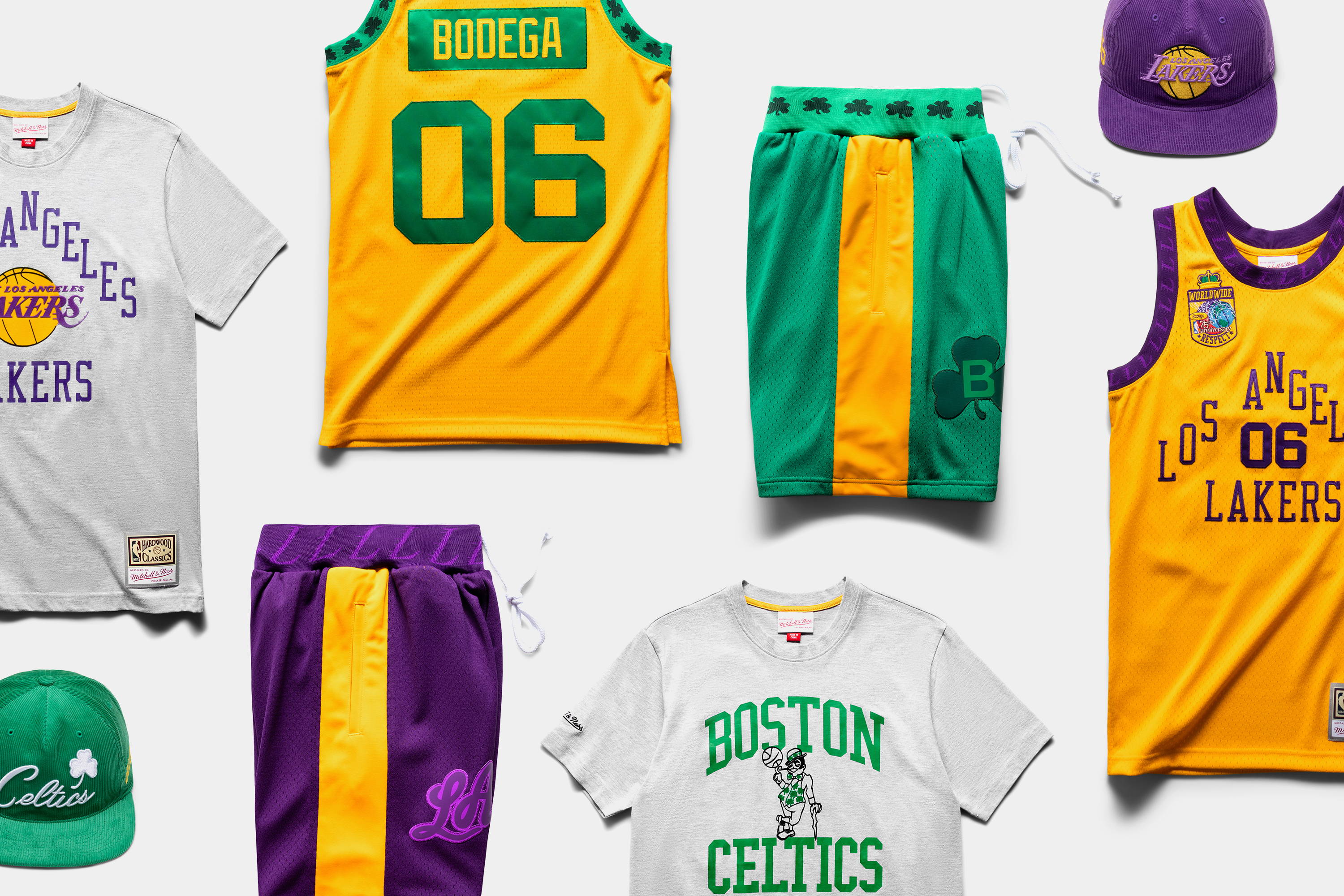 Mitchell & Ness x Bodega Worldwide Respect Celtics Jersey