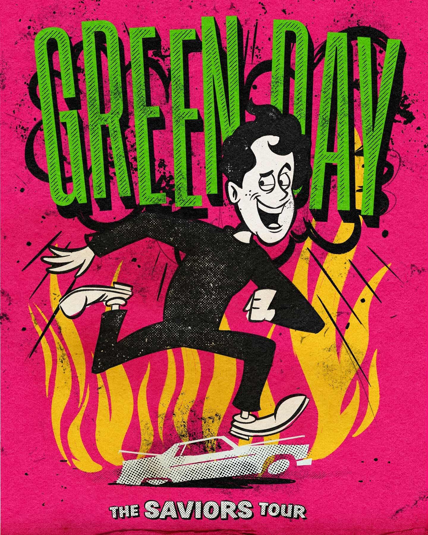 Ed Vill - Green Day Poster