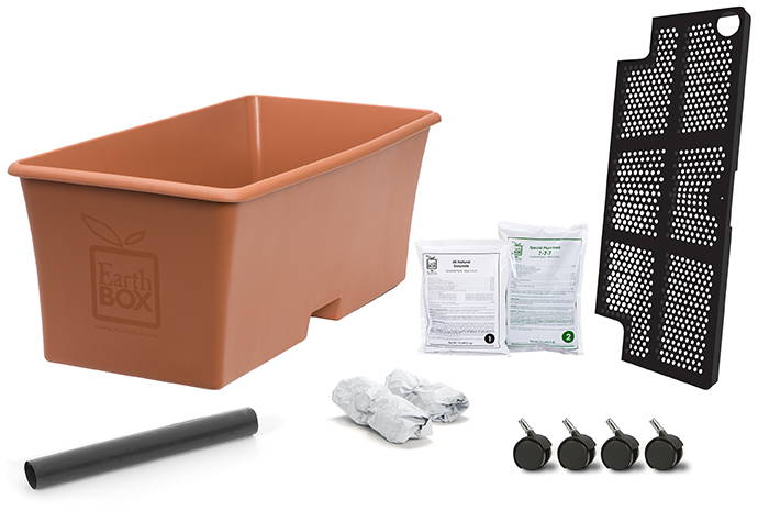 Items included with the EarthBox Original Garden Kit