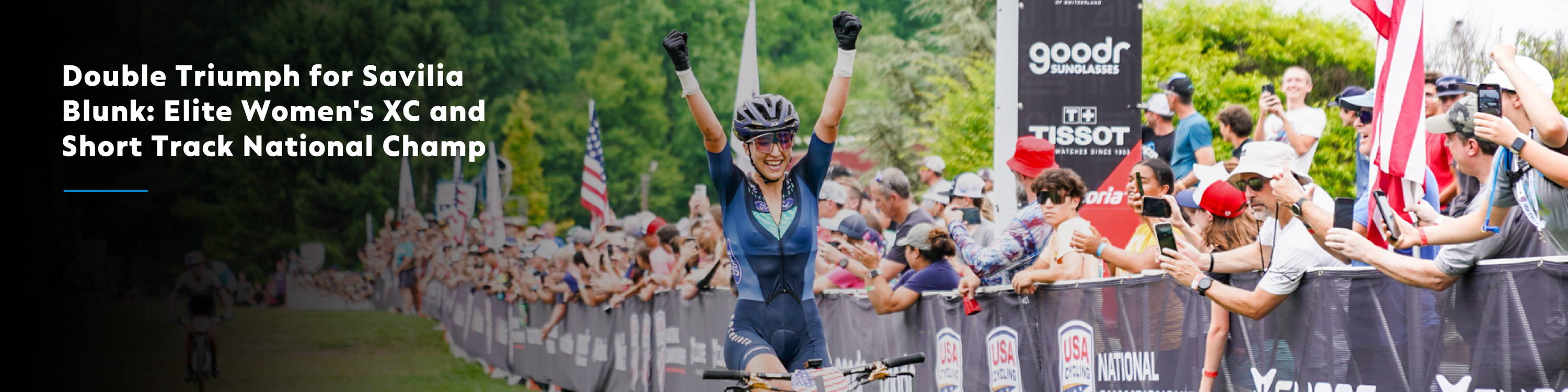 Double Triumph for Savilia Blunk: Elite Women's XC and Short Track National Champ